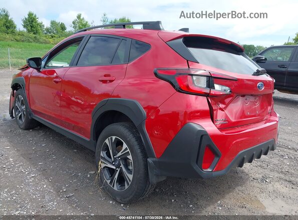 4S4GUHD61T3727842 2026 SUBARU CROSSTREK Красный Задняя левая четверть