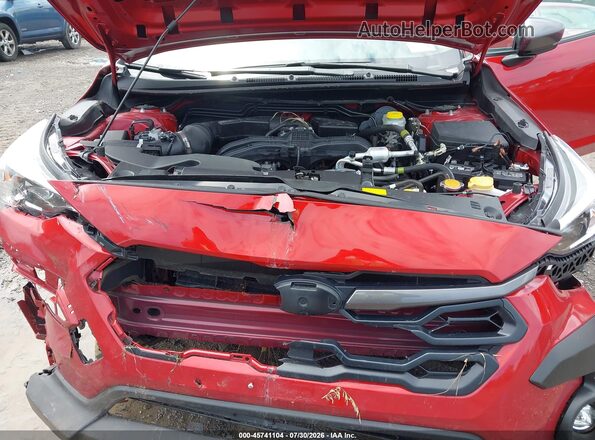 4S4GUHD61T3727842 2026 SUBARU CROSSTREK Красный Вид сзади
