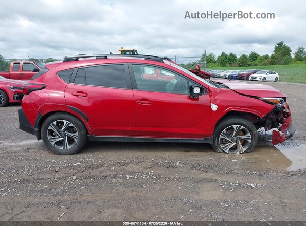 4S4GUHD61T3727842 2026 SUBARU CROSSTREK Красный Вид задней части салона