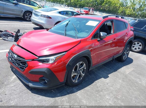 4S4GUHD62T3758808 2026 SUBARU CROSSTREK Red Vista tres cuartos delantera izquierda
