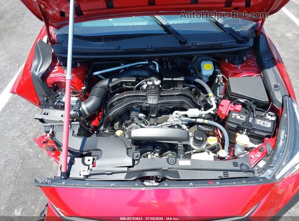 4S4GUHD62T3758808 2026 SUBARU CROSSTREK Red Vista trasera