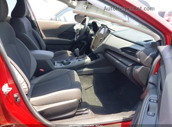 4S4GUHD62T3758808 2026 SUBARU CROSSTREK Red Vista interior delantera