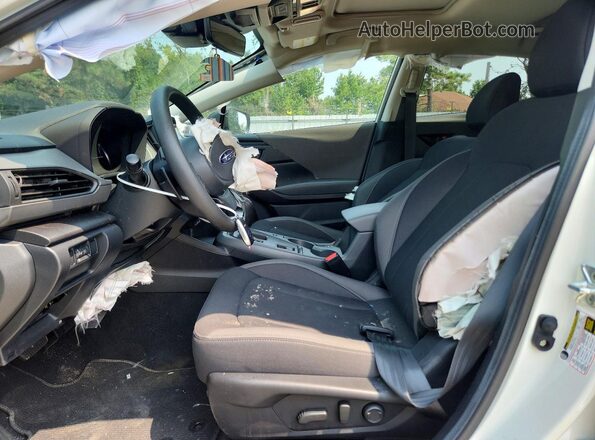 4S4GUHD63T3727471 2026 SUBARU CROSSTREK Белый Вид салона спереди
