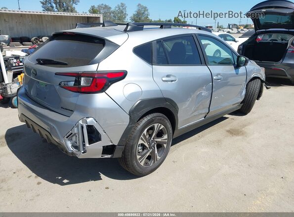 4S4GUHD63T3777769 2026 SUBARU CROSSTREK Silver Задня права чверть