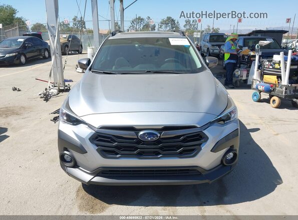 4S4GUHD63T3777769 2026 SUBARU CROSSTREK Silver Вид щитка приладів