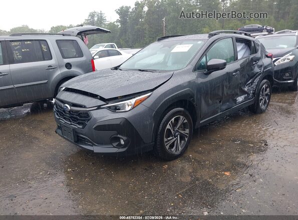 4S4GUHD64T3709268 2026 SUBARU CROSSTREK Gray Vista tres cuartos delantera izquierda