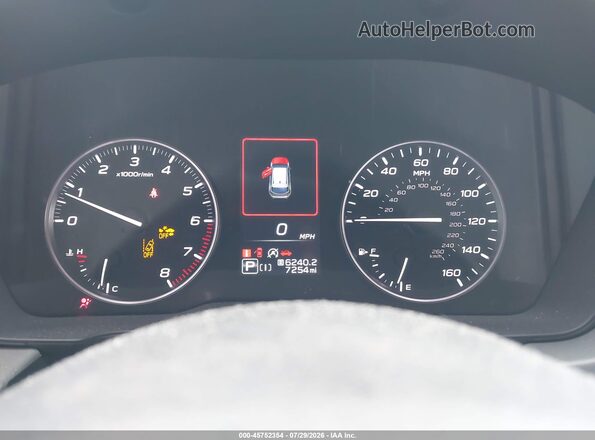 4S4GUHD64T3709268 2026 SUBARU CROSSTREK Gray Vista de los asientos traseros