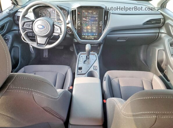 4S4GUHD65T3704256 2026 SUBARU CROSSTREK Blue Vista del salpicadero