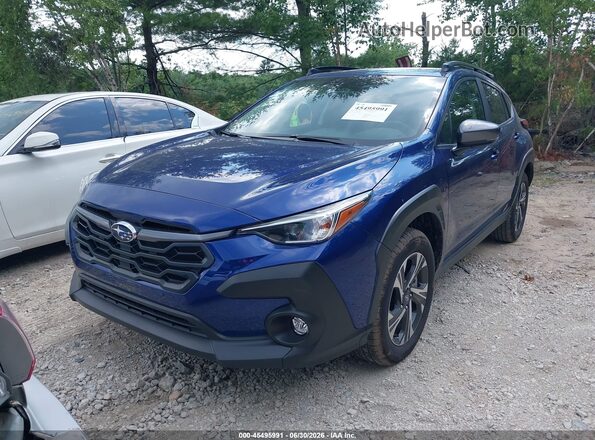 4S4GUHD66T3700023 2026 SUBARU CROSSTREK Blue Vista tres cuartos delantera izquierda