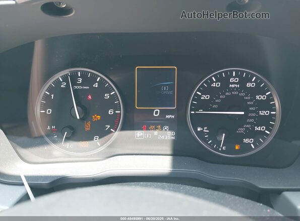 4S4GUHD66T3700023 2026 SUBARU CROSSTREK Blue Vista de los asientos traseros