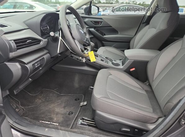 4S4GUHD66T3762232 2026 SUBARU CROSSTREK Gray წინა სალონის ხედი