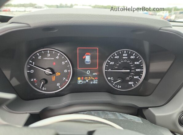 4S4GUHD66T3762232 2026 SUBARU CROSSTREK Gray ხელსაწყოთა პანელის ხედი