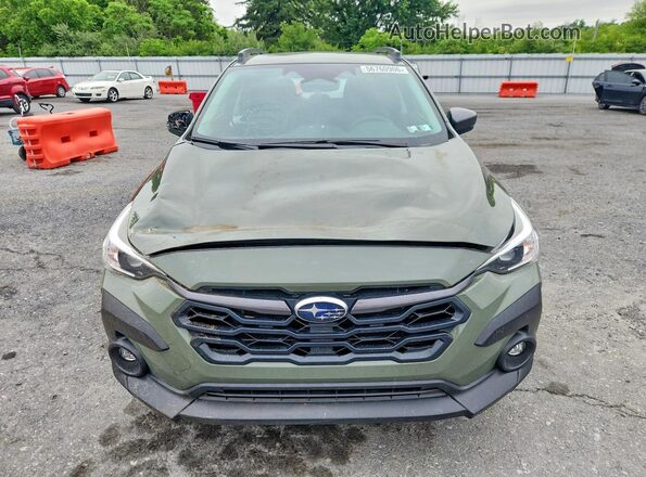 4S4GUHD67T3718112 2026 SUBARU CROSSTREK Green Вид спереду