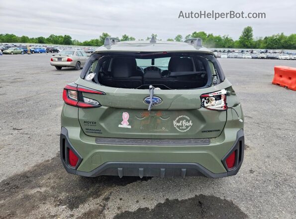 4S4GUHD67T3718112 2026 SUBARU CROSSTREK Green Вид ззаду