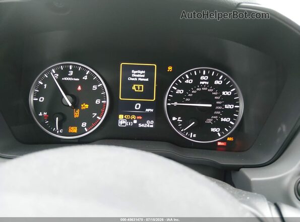 4S4GUHD69T3720492 2026 SUBARU CROSSTREK Серый Вид задних сидений