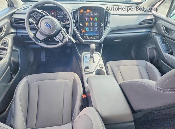 4S4GUHD69T3747501 2026 SUBARU CROSSTREK Белый Вид панели приборов