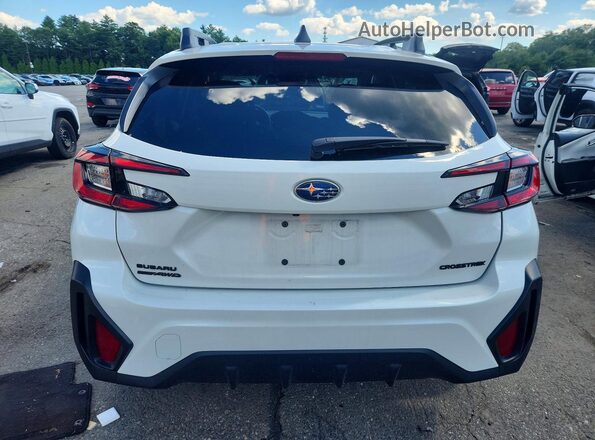 4S4GUHD69T3747501 2026 SUBARU CROSSTREK Белый Вид сзади