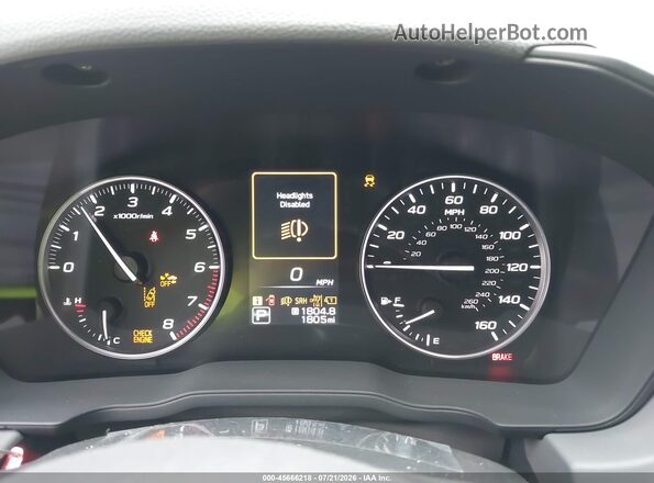 4S4GUHD69T3786959 2026 SUBARU CROSSTREK Black Vista de los asientos traseros