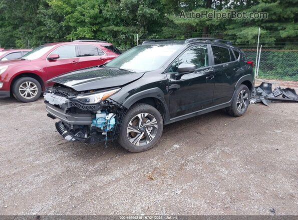 4S4GUHD69T3786959 2026 SUBARU CROSSTREK Black Vista tres cuartos delantera izquierda
