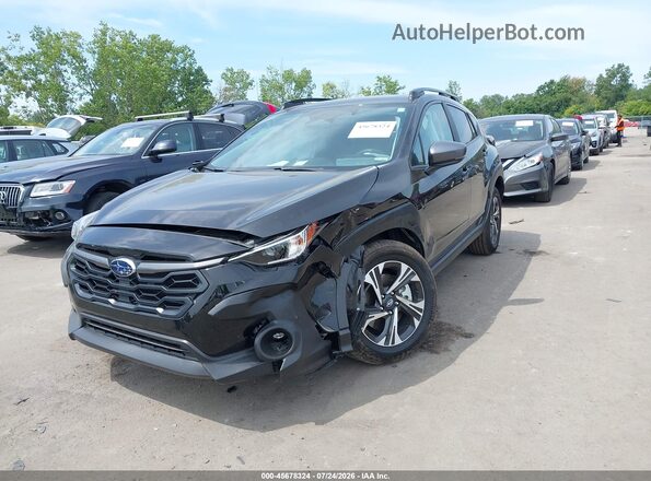 4S4GUHD6XT3743781 2026 SUBARU CROSSTREK Черный Передняя левая четверть