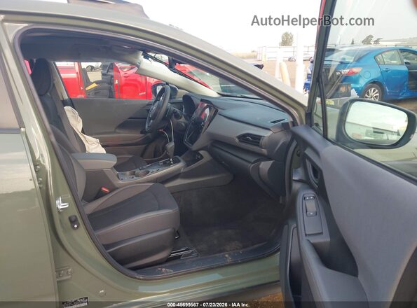 4S4GUHD6XT3756904 2026 SUBARU CROSSTREK Green Widok wnętrza z przodu