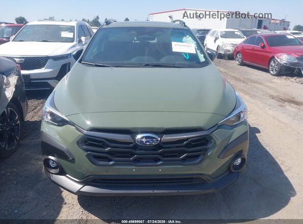 4S4GUHD6XT3756904 2026 SUBARU CROSSTREK Green Widok zestawu wskaźników
