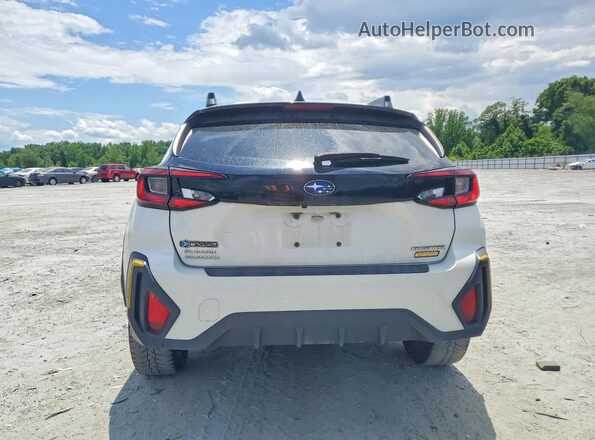 4S4GUHF60R3734416 2024 SUBARU CROSSTREK Белый Вид сзади