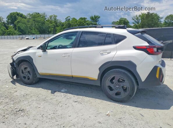 4S4GUHF60R3734416 2024 SUBARU CROSSTREK Белый Задняя левая четверть