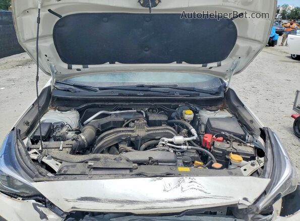 4S4GUHF60R3734416 2024 SUBARU CROSSTREK Белый Вид подкапотного пространства