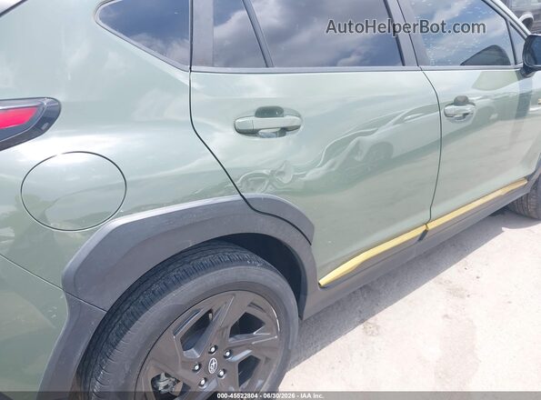 4S4GUHF61R3738605 2024 SUBARU CROSSTREK Green 