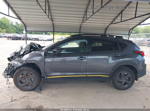 4S4GUHF61S3707957 2025 SUBARU CROSSTREK Gray Vista interior de 360 grados