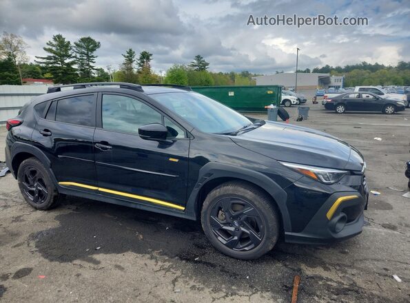 4S4GUHF61S3747195 2025 SUBARU CROSSTREK Black Առջևի աջ