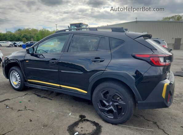 4S4GUHF61S3747195 2025 SUBARU CROSSTREK Black Հետևի ձախ