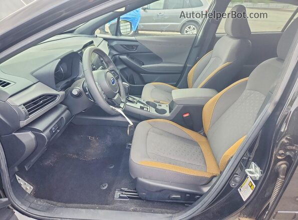 4S4GUHF61S3747195 2025 SUBARU CROSSTREK Black Սալոնի դիմացի տեսք