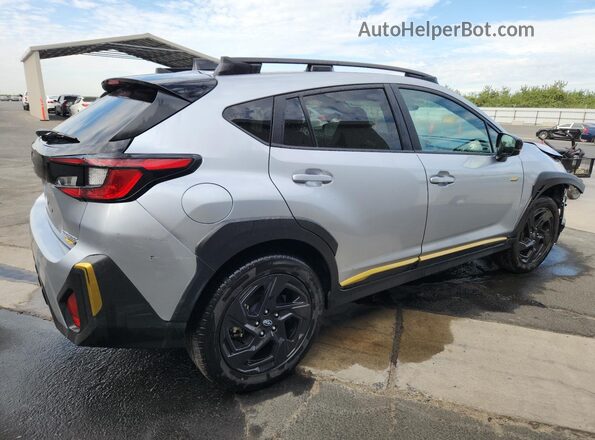 4S4GUHF62S3748744 2025 SUBARU CROSSTREK Серебряный 
