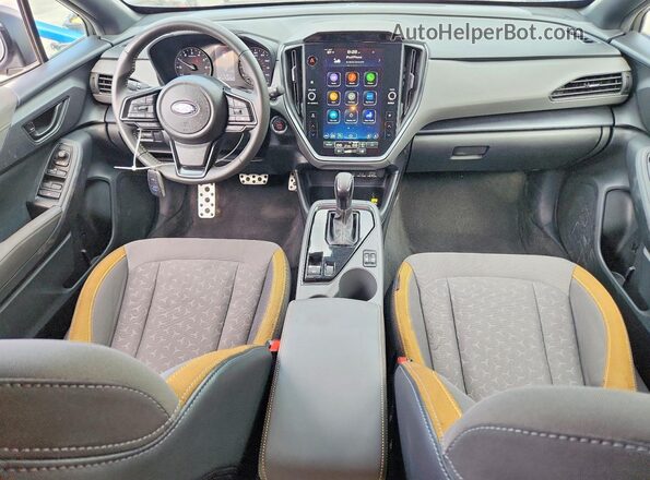 4S4GUHF62S3748744 2025 SUBARU CROSSTREK Серебряный Вид панели приборов