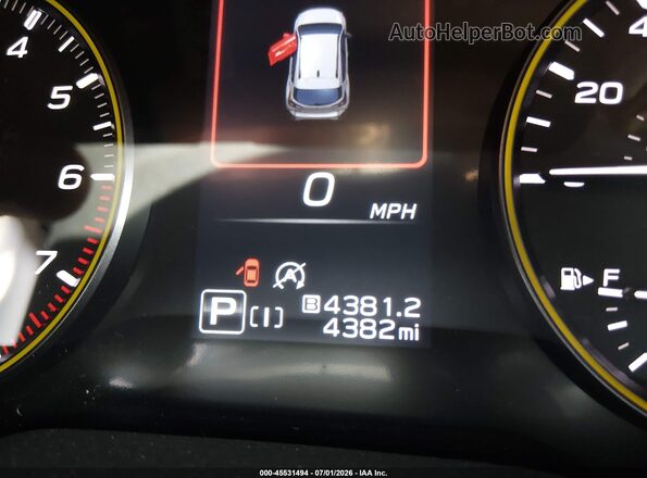 4S4GUHF62S3753961 2025 SUBARU CROSSTREK Gray 