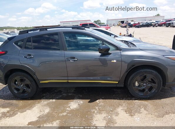 4S4GUHF62S3753961 2025 SUBARU CROSSTREK Gray Vista interior trasera