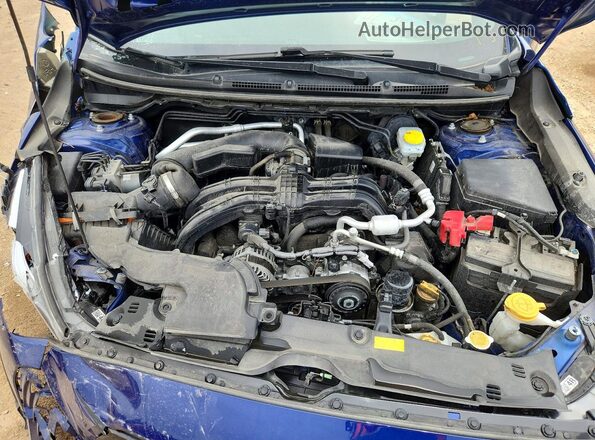 4S4GUHF63R3703368 2024 SUBARU CROSSTREK Blue Rear interior view