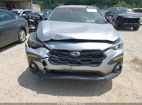 4S4GUHF63R3740100 2024 SUBARU CROSSTREK Light Blue Front view