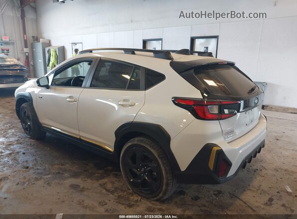 4S4GUHF63R3767121 2024 SUBARU CROSSTREK White Rear left