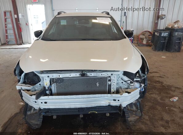 4S4GUHF63R3767121 2024 SUBARU CROSSTREK White Instrument cluster view