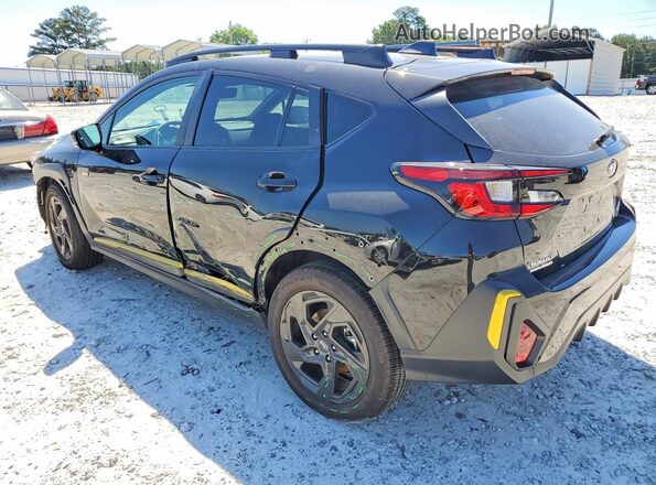 4S4GUHF63S3721732 2025 SUBARU CROSSTREK Black Tył lewy
