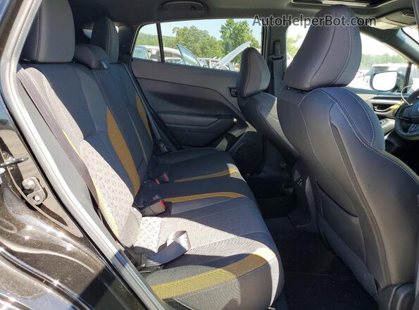 4S4GUHF63S3721732 2025 SUBARU CROSSTREK Black Widok tylnych siedzeń