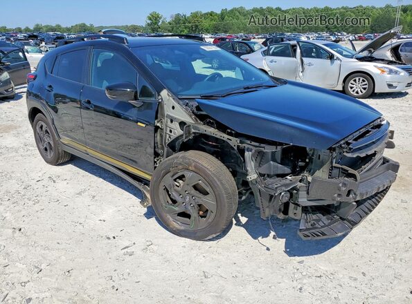 4S4GUHF63S3721732 2025 SUBARU CROSSTREK Black Przód prawy