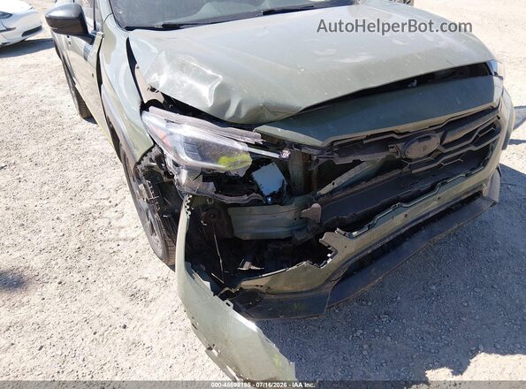 4S4GUHF64R3709339 2024 SUBARU CROSSTREK Green Vista frontal