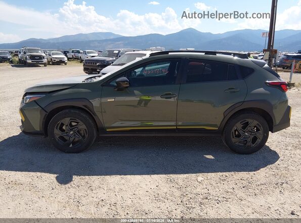 4S4GUHF64R3709339 2024 SUBARU CROSSTREK Green 