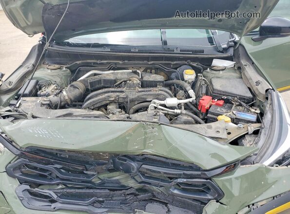 4S4GUHF64R3720535 2024 SUBARU CROSSTREK Green Вид підкапотного простору