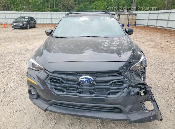4S4GUHF64S3725191 2025 SUBARU CROSSTREK Черный Вид спереди