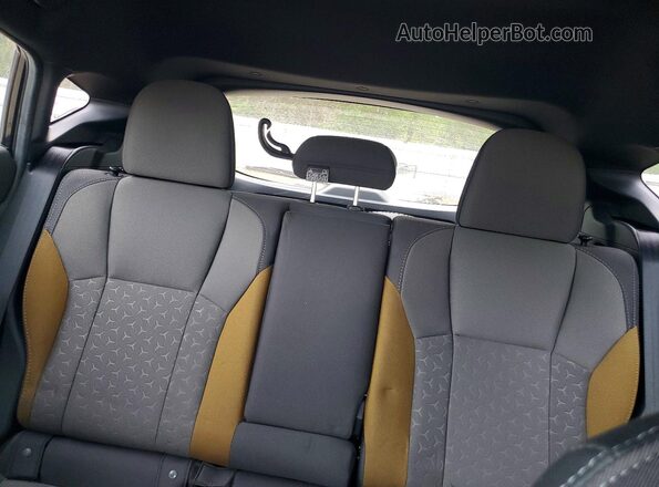 4S4GUHF64S3725191 2025 SUBARU CROSSTREK Черный Вид задних сидений